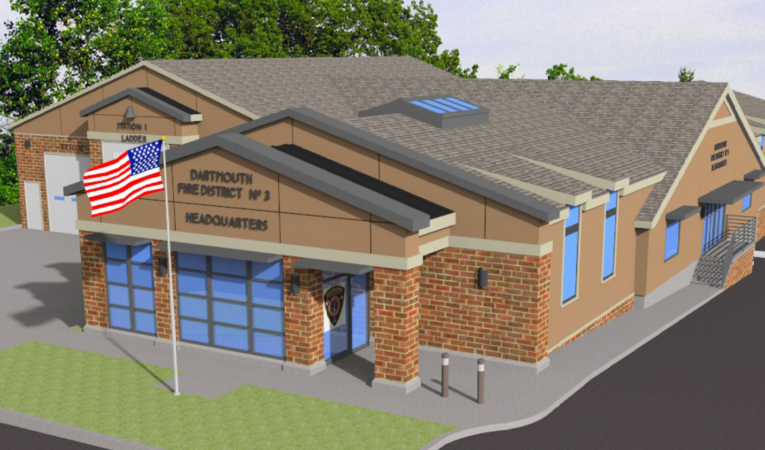 Dartmouth Fire station rendering
